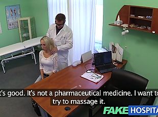 FakeHospital Blonde womans headache cured